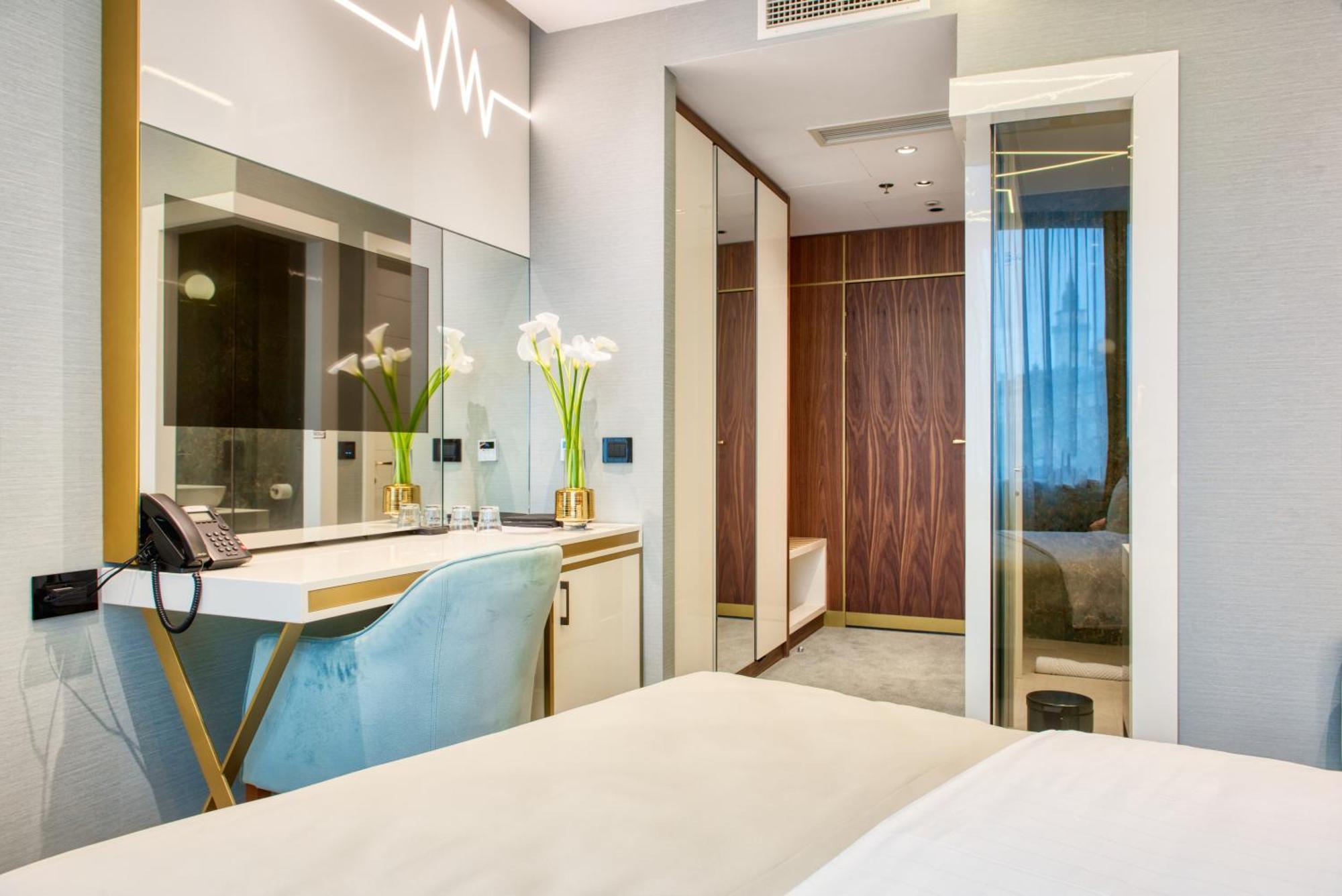 Hotel Pupin 诺威萨 外观 照片 A room at the hotel